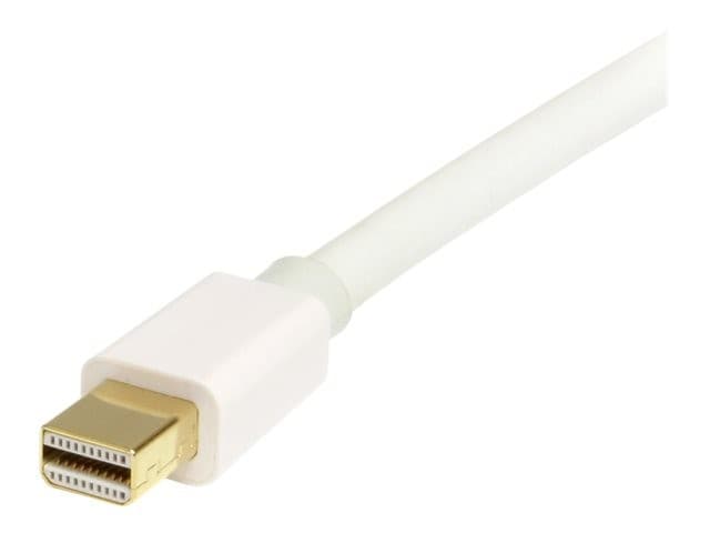 StarTech Mini DisplayPort to DisplayPort Cable M/M - 2m - White - Image 3