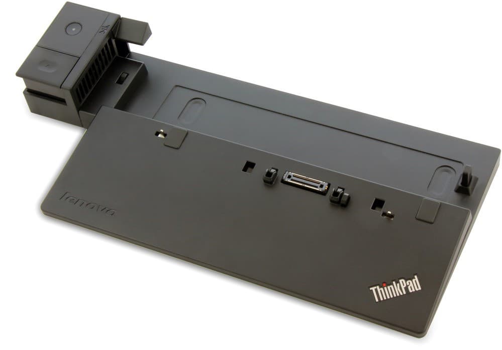 Lenovo ThinkPad Basic Dock 65W Docking Station with AC Adapter - USB 3.0, USB 2.0, Ethernet, VGA - Black - 40A00065EU - Image 2