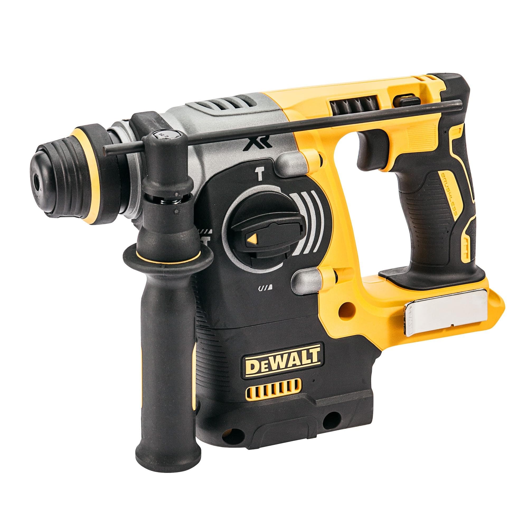 DEWALT 18V XR Brushless 24mm SDS-Plus Hammer Drill DCH273N-XJ - Yellow/Black