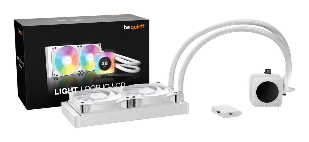 be quiet! Light Loop IO LCD 240 mm White - Image 2