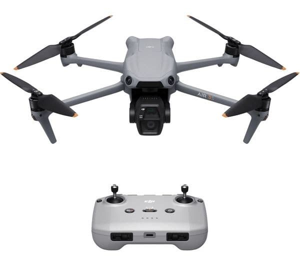 DJI Air 3S Drone with RC-N3 Remote Controller - Grey
