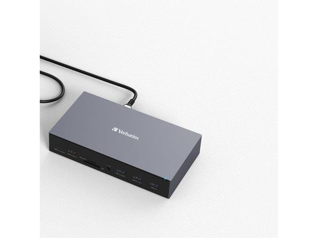 Verbatim 17-Port USB-C Professional Docking Station 32172 - Image 2