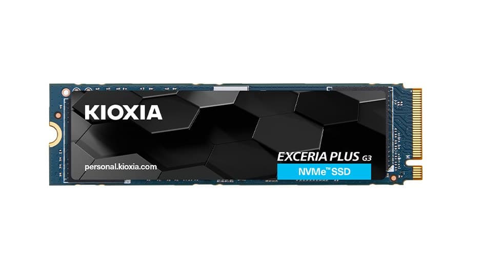 Kioxia EXCERIA PLUS G3 1TB M.2 2280 PCIe 4.0 NVMe Internal SSD (LSD10Z001TG8)