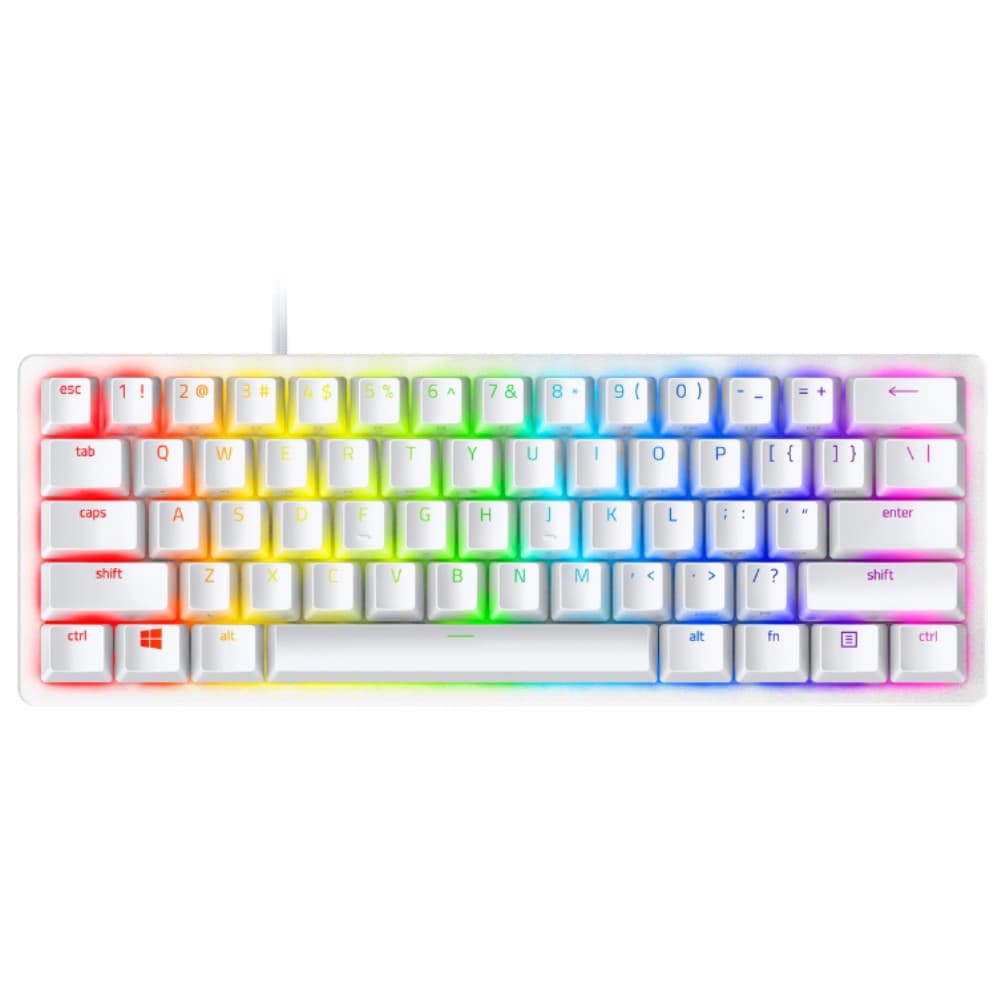 Razer Huntsman Mini USB QWERTY Gaming Keyboard White - RZ03-03392600-R3W1