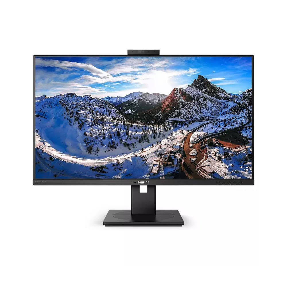 Philips Brilliance P Line 326P1H/00 32" QHD 75Hz IPS USB-C Docking Monitor with Pop-up Webcam, DisplayPort HDMI - Image 1