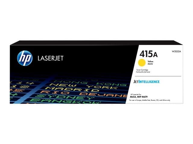 HP 415A Original LaserJet Toner Cartridge - Yellow (W2032A) - Image 1
