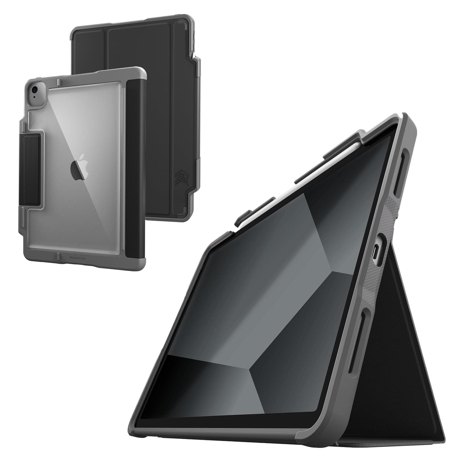 STM Dux Plus Ultra Protective Case for iPad Air 11" M2/5th/4th Gen - Black