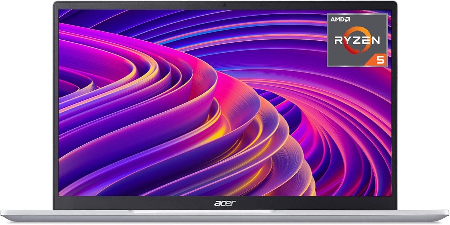 Acer Swift 3 SF314-43 Ryzen 5 5500U 16GB RAM 512GB SSD 14" Full HD Windows 11 Laptop Silver