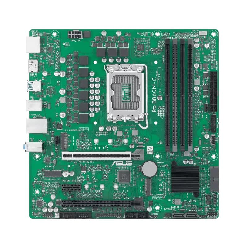 ASUS PRO B860M-C-CSM Intel B860 LGA 1851 (Socket V1) micro ATX - Image 1