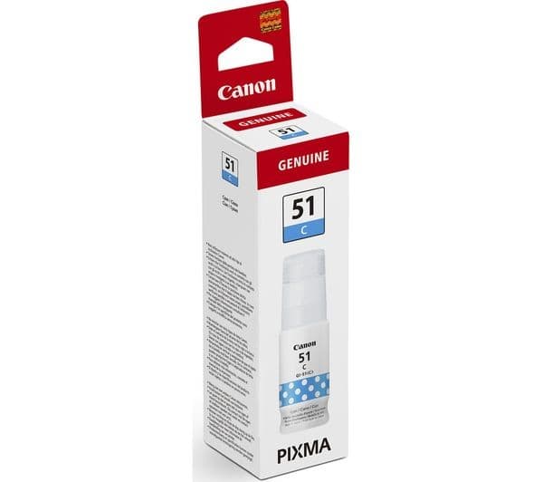 Canon GI-51 Ink Bottle 70ml - Cyan - Image 1