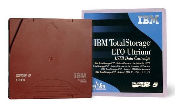 IBM LTO-5 Ultrium 1.5TB/3TB Data Cartridge (46X1290) - Image 1