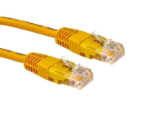 Cables Direct 4m Cat5e U/UTP Patch Cable - Yellow - Image 2