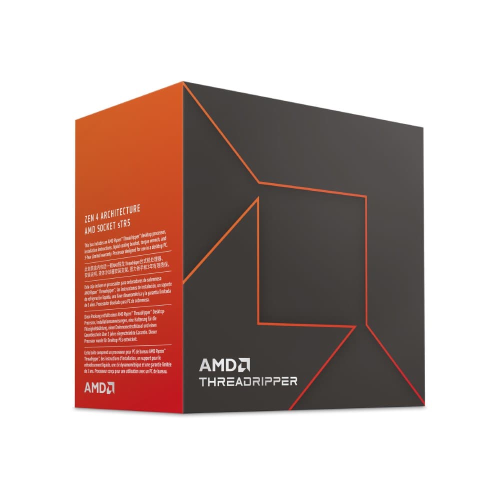 AMD Ryzen Threadripper 7970X Zen 4 TR5 32-Core 64-Thread 4.0GHz (5.3GHz Boost) 160MB Cache 350W Processor - Image 1