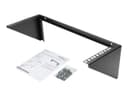 StarTech.com 4U Wall Mount Patch Panel Bracket - 19 inch Steel Vertical Mounting Bracket for Network and Data Equipment (RK419WALLV) - mounting bracket - 4U thumbnail 7