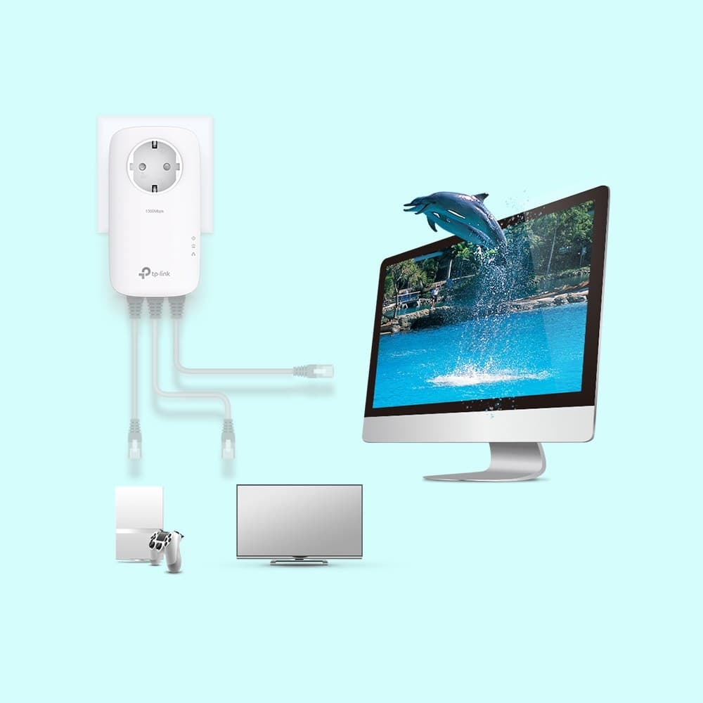 TP-Link TL-PA8033P KIT PowerLine network adapter 1300 Mbit/s Ethernet LAN White 2 pc(s) - Image 4