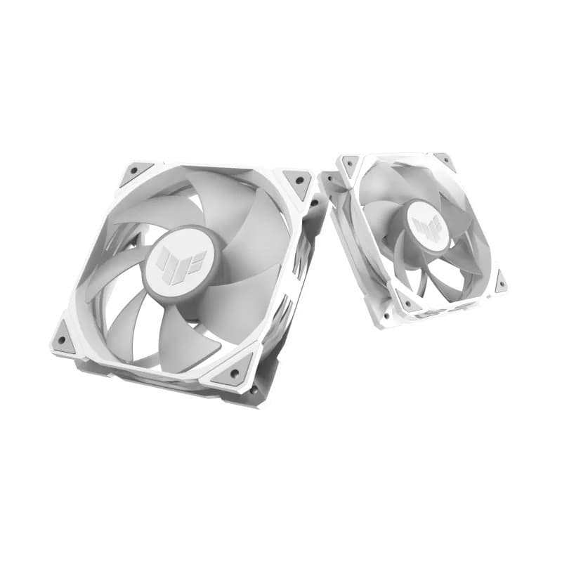 ASUS TUF Gaming TR120 ARGB 120mm PWM Case Fan 3-Pack - White - Image 9