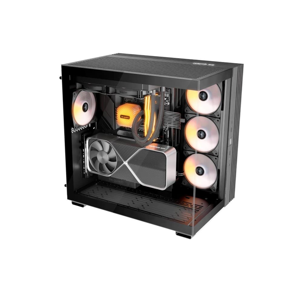 Be Quiet Light Base 600 LX Black ATX Midi Tower ARGB Tempered Glass Black PC Case - Image 5