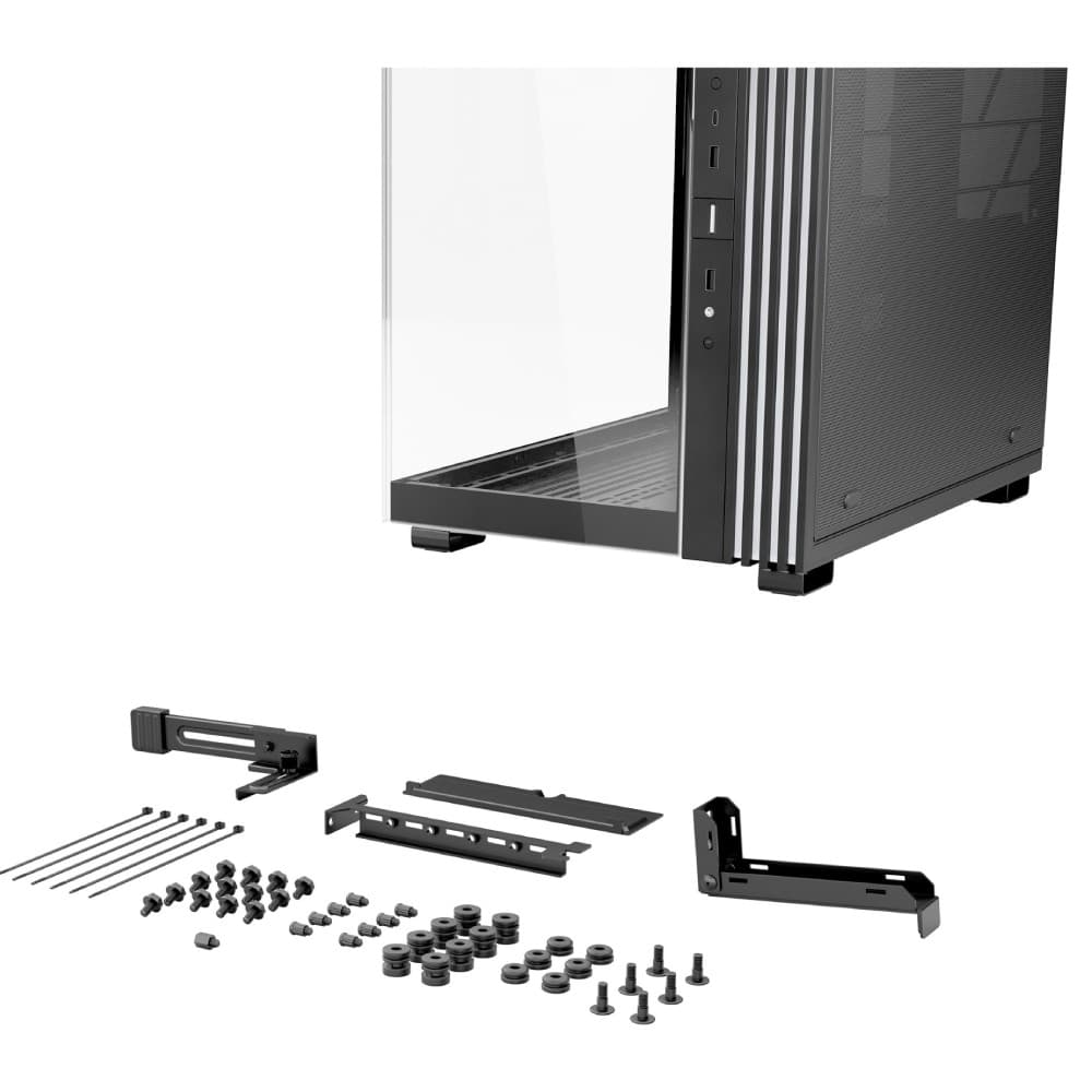 Be Quiet Light Base 600 LX Black ATX Midi Tower ARGB Tempered Glass Black PC Case - Image 6