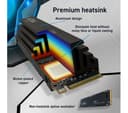 Crucial T700 PCIe Gen5 NVMe M.2 Internal SSD - 4 TB With Heatsink thumbnail 6