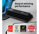 Crucial T700 PCIe Gen5 NVMe M.2 Internal SSD - 4 TB With Heatsink thumbnail 9