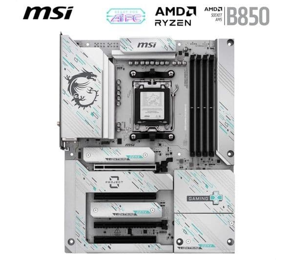 MSI B850 GAMING PLUS WIFI PZ AM5 Motherboard - Image 3