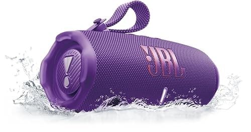JBL Charge 6 Portable Wireless Speaker - Purple - Image 7