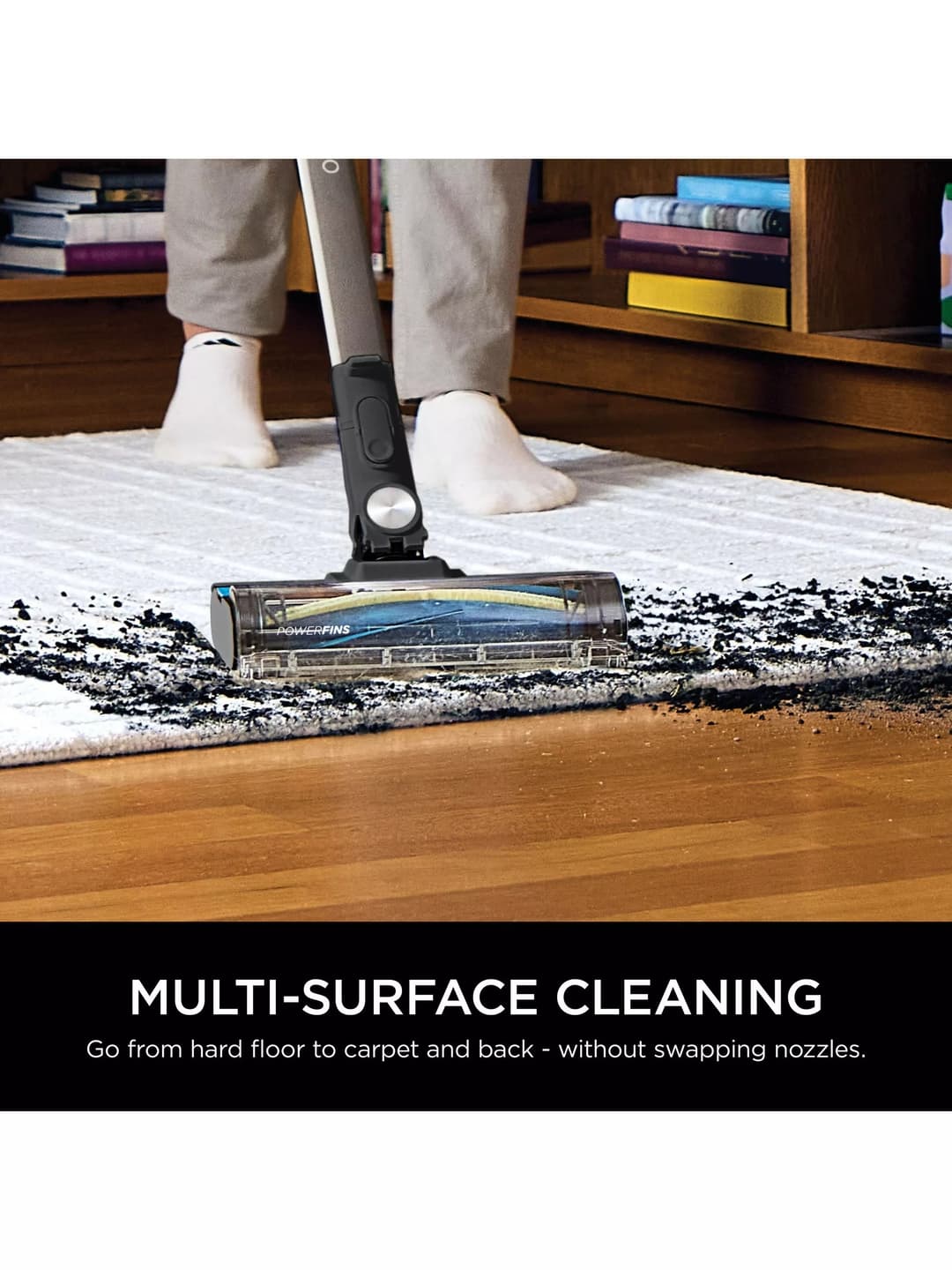 Shark PowerPro Pet IZ380UKFDB Cordless Vacuum Charcoal Black - Image 4