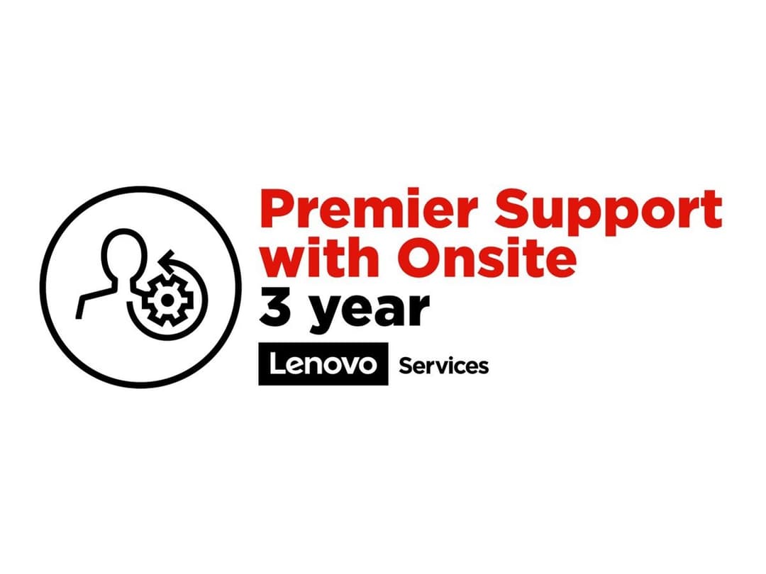 Lenovo Premier Support with Onsite NBD - extended service agreement - 3 years - on-site - Image 1
