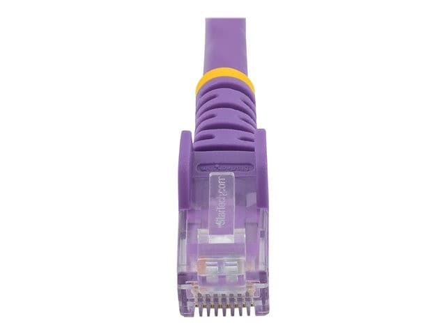 StarTech CAT6 Snagless UTP Patch Cable 2m - Purple - Image 2
