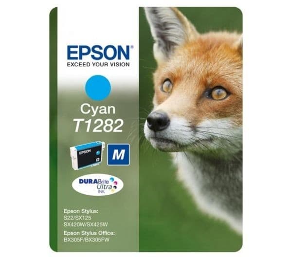 EPSON Fox T1282 Cyan Ink Cartridge - Image 2
