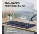 Fellowes Breyta Desk Mat 800 x 400mm - Black thumbnail 5