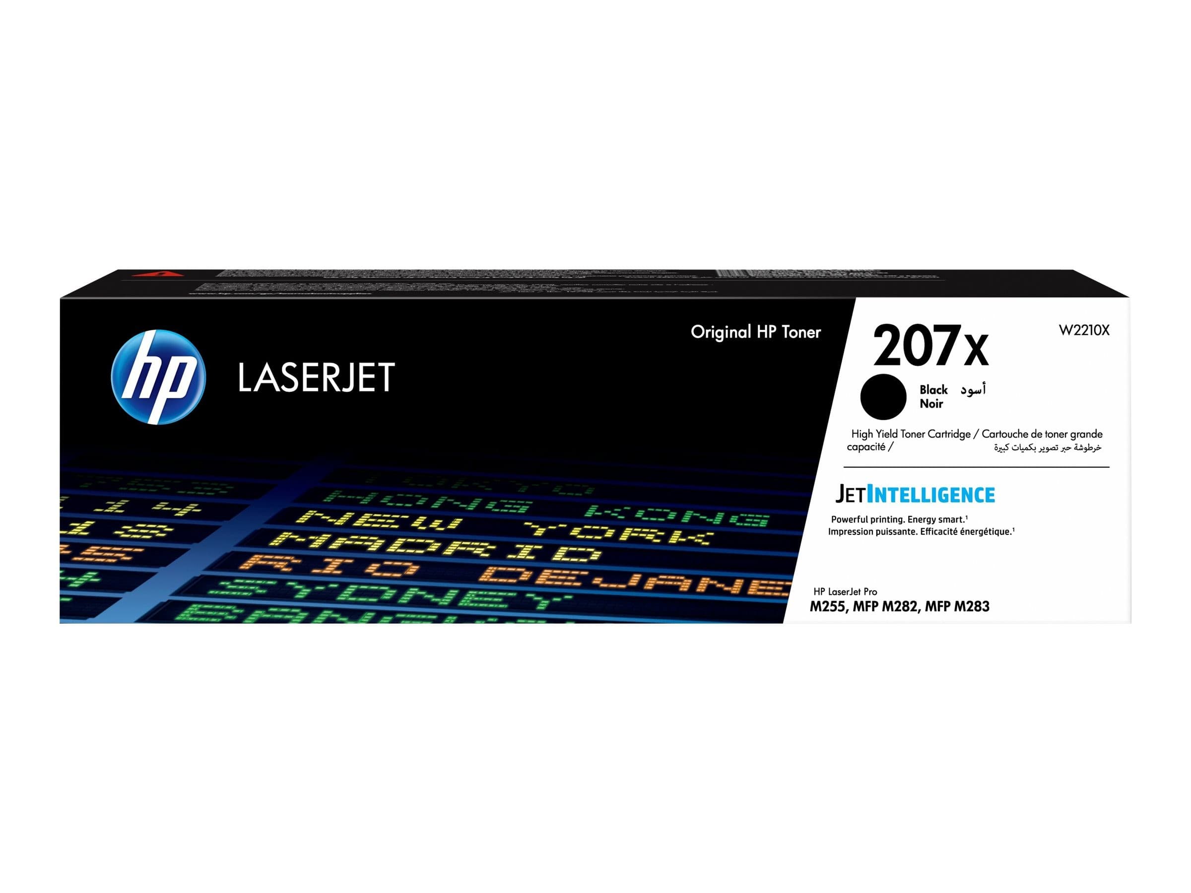 HP 207X High Yield Original LaserJet Toner Cartridge - Black