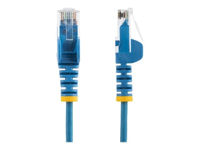 StarTech Slim LSZH CAT6 Snagless Patch Cable 50cm - Blue (N6PAT50CMBLS) - Image 2