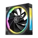 DeepCool FL12 120mm PWM Reverse PC Case Fan - Black 3 Pack thumbnail 2