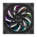 DeepCool FL12 120mm PWM Reverse PC Case Fan - Black 3 Pack thumbnail 4