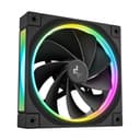 DeepCool FL12 120mm PWM Reverse PC Case Fan - Black 3 Pack thumbnail 5