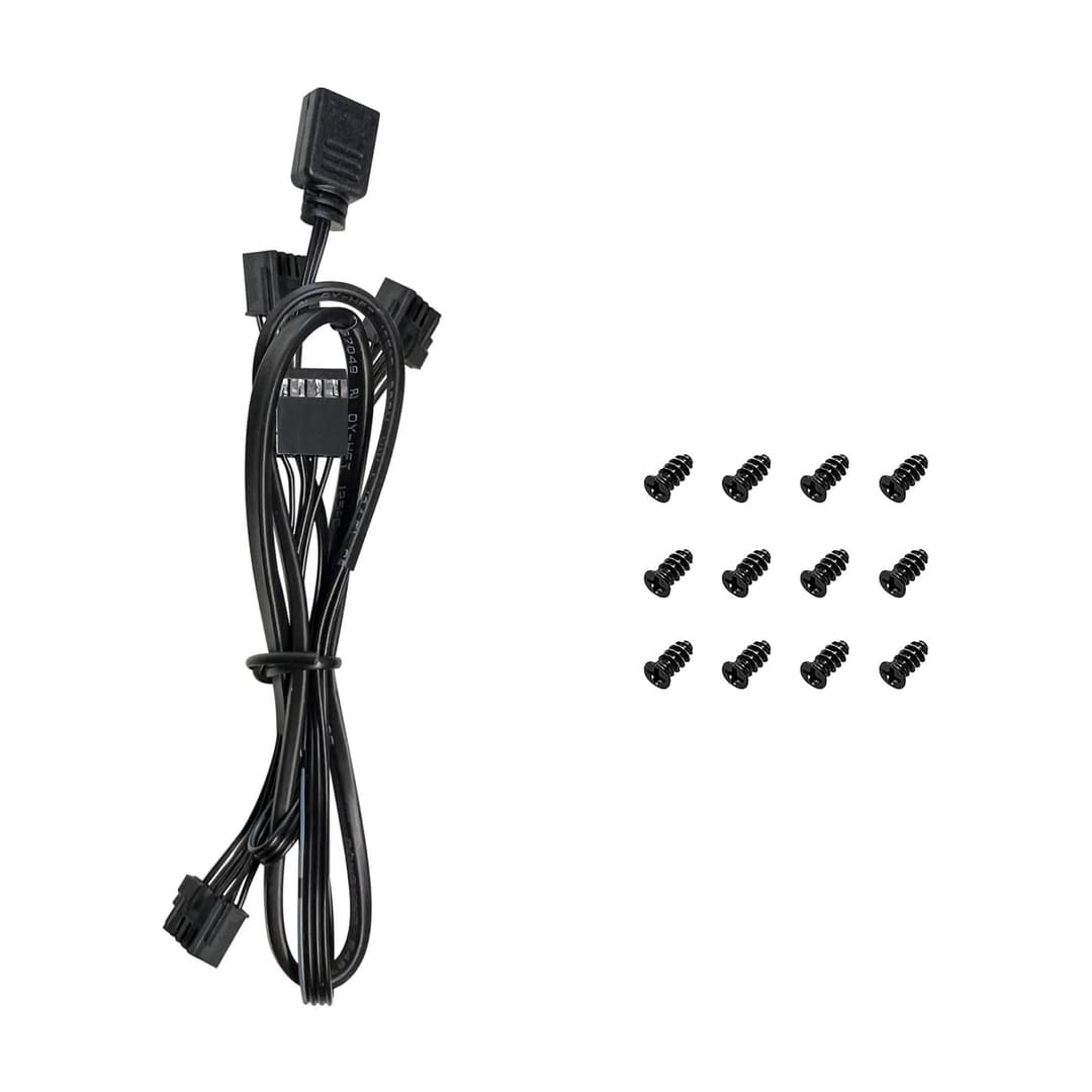 DeepCool FL12 120mm PWM Reverse PC Case Fan - Black 3 Pack - Image 6