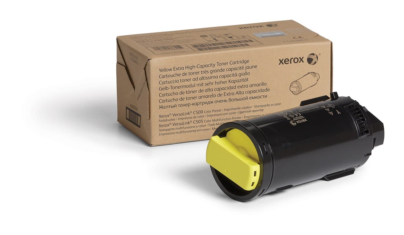 Xerox VersaLink C500/C505 Genuine Toner Cartridge 106R03875 - Yellow, Extra High (9,000 pages)