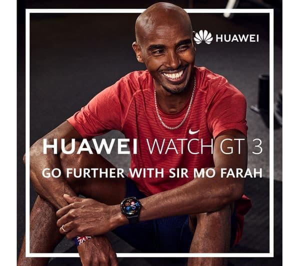 HUAWEI Watch GT 3 Active - Black, 46 mm - Image 2