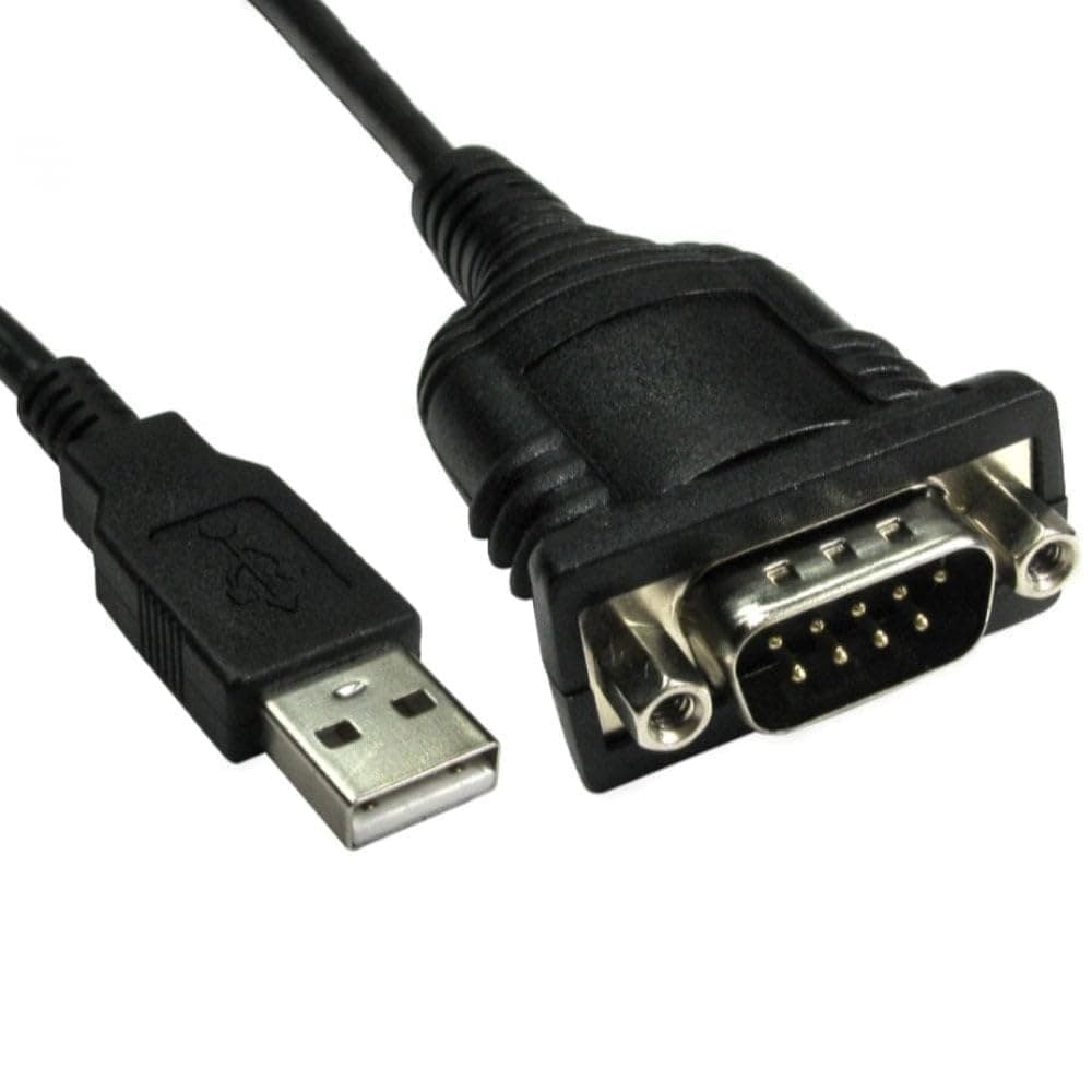 NEWlink USB to RS-232 Serial Adapter Cable, USB Type-A Male to 9-Pin Male, 20cm (NLUSB-0039A)