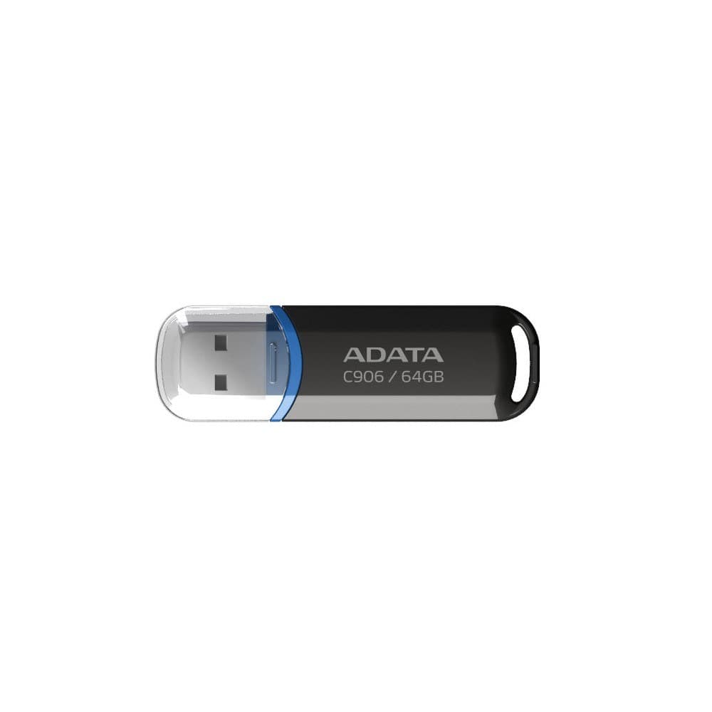 ADATA C906 USB 2.0 Flash Drive Black - 64GB