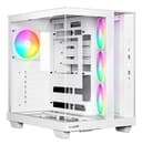 be quiet! Light Base 500 LX ARGB Tempered Glass Midi Tower PC Case - White thumbnail 1