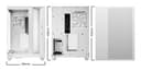 be quiet! Light Base 500 LX ARGB Tempered Glass Midi Tower PC Case - White thumbnail 2