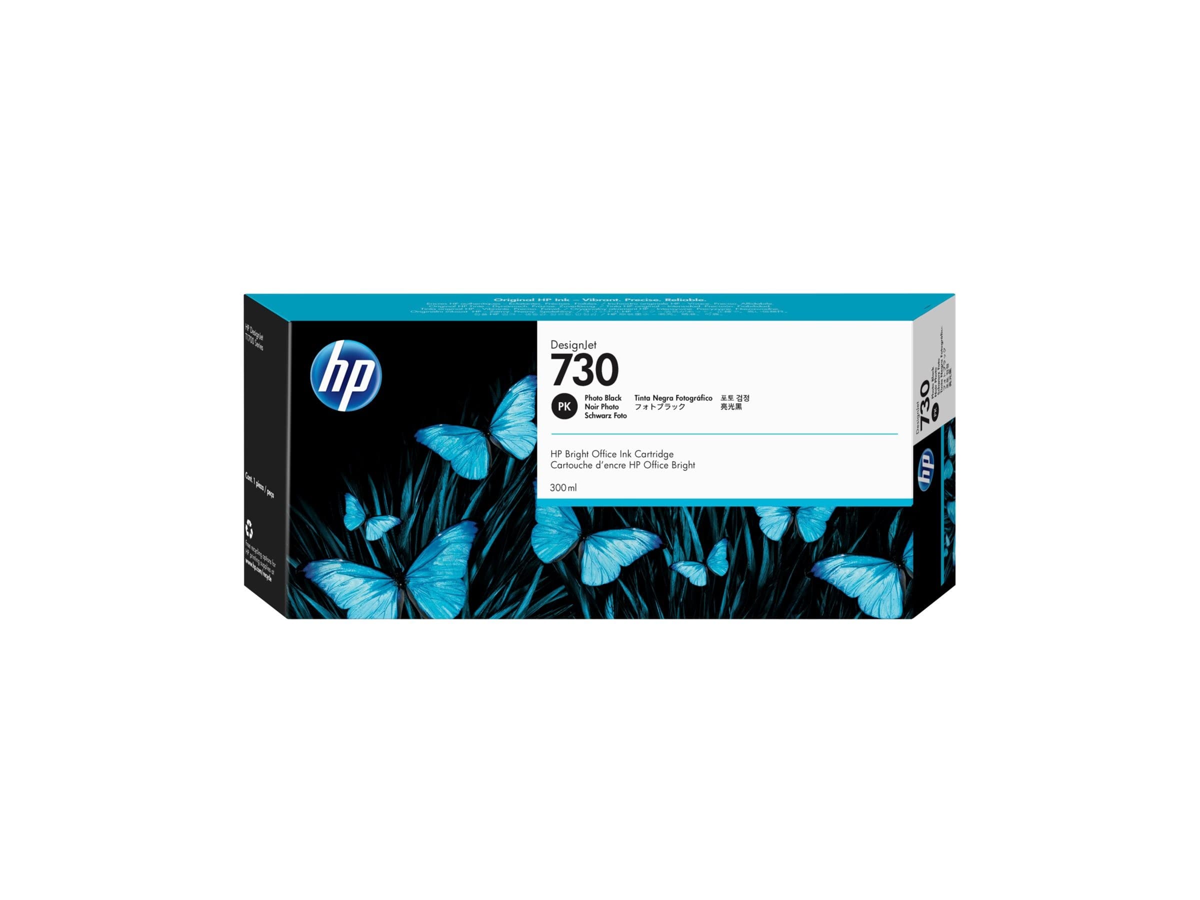 HP 730 - high capacity - photo black - original - DesignJet - ink cartridge