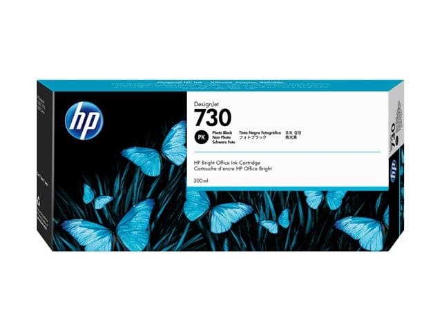 HP 730 - high capacity - photo black - original - DesignJet - ink cartridge - Image 3