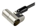 StarTech 3-in-1 Universal Laptop Cable Lock Black thumbnail 3