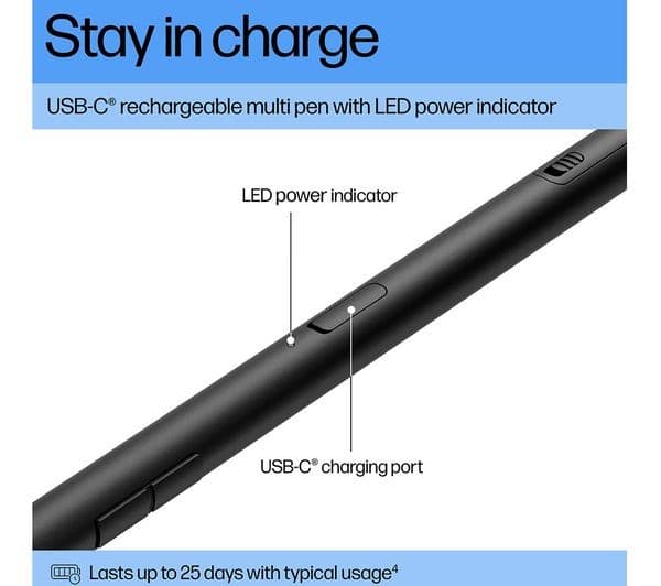 HP 700 Rechargeable Multi Pen - Image 3