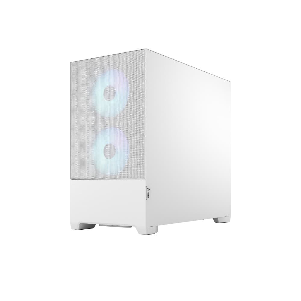 Fractal Design Pop Mini Air RGB Clear Tint Tempered Glass Micro-ATX Mini Tower PC Case - White - Image 3