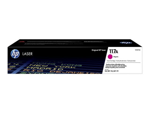 HP 117A Original Toner Cartridge - Magenta (W2073A)