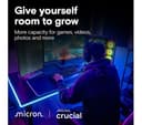 Crucial T710 PCIe 5.0 NVMe M.2 2280 Internal SSD 2TB thumbnail 5